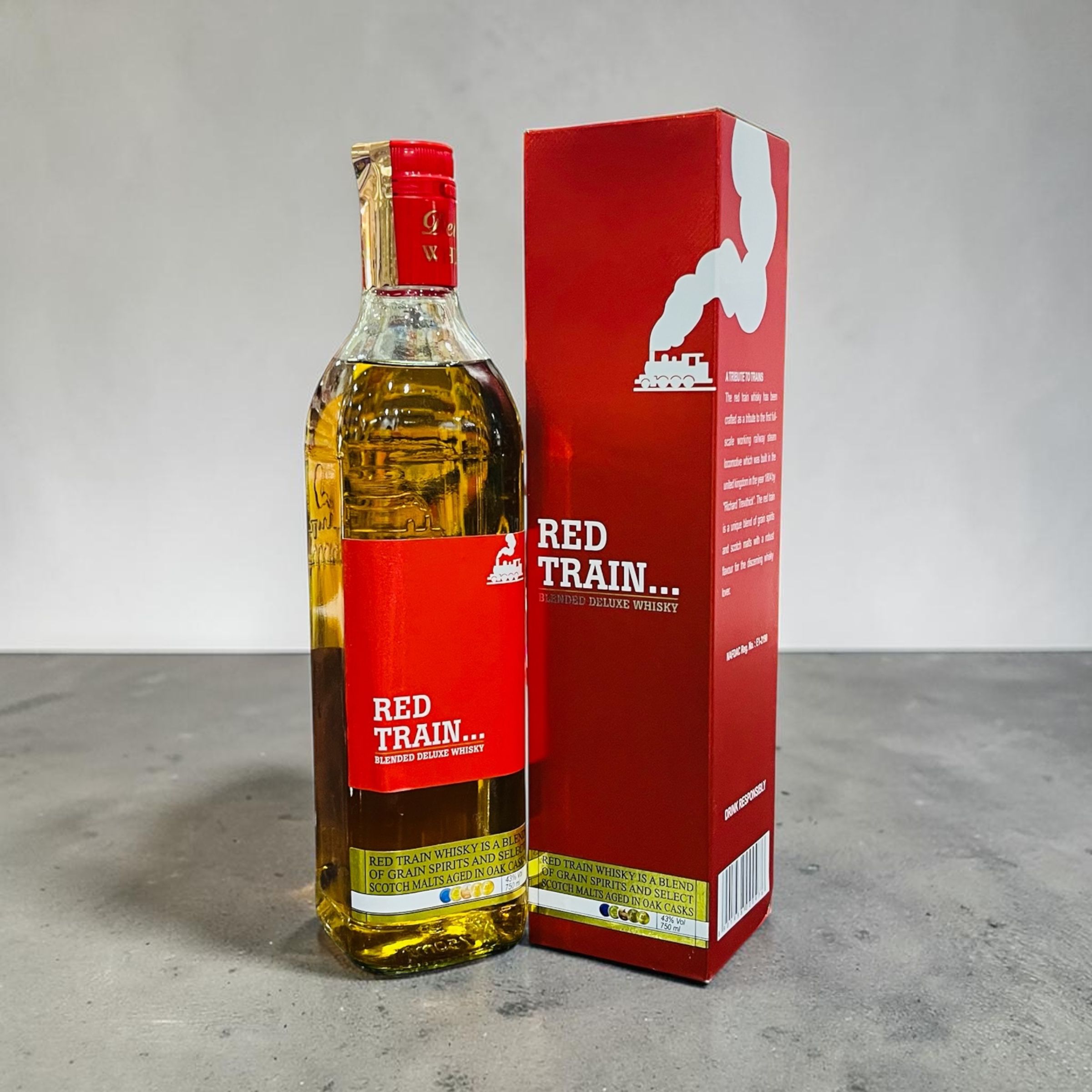 RED TRAIN DELUXE WHISKY 750ML